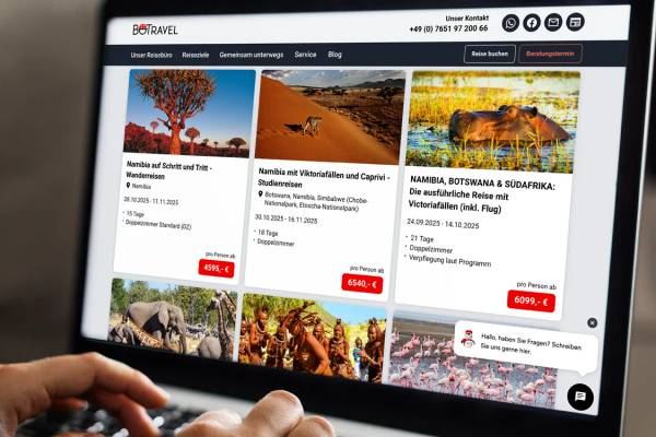 BoTravel setzt mit CFM auf digitale Präsenz